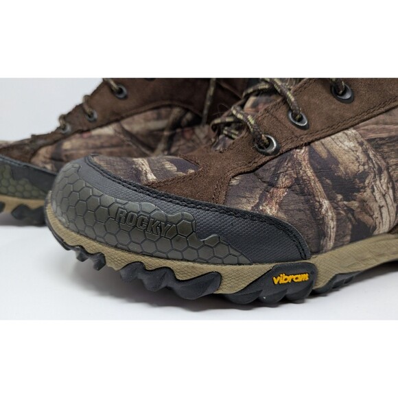 Rocky Silent Stalker Camo Hunting Boots 10.5W 400g Waterproof Primaloft Vibram main image 9